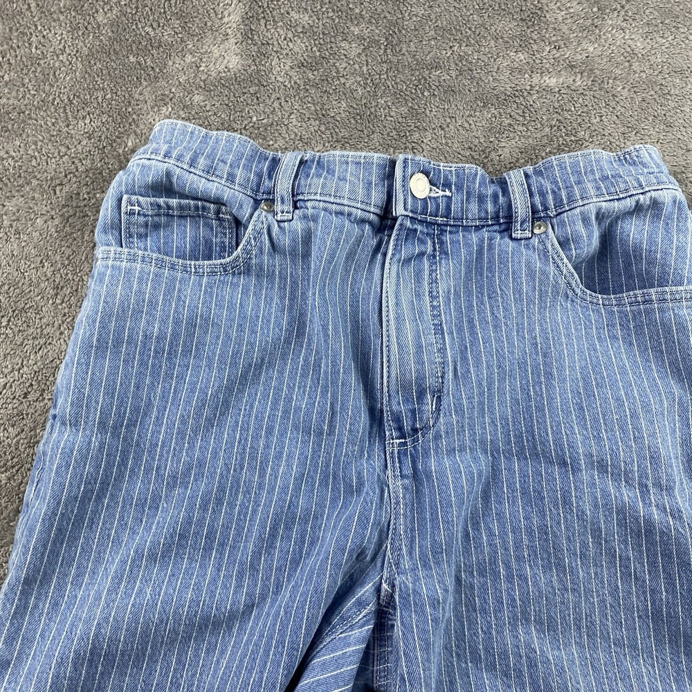 Loft Cutoff Shorts Womens‎ Size 6 28W Blue The Kick Crop - Picture 4 of 15